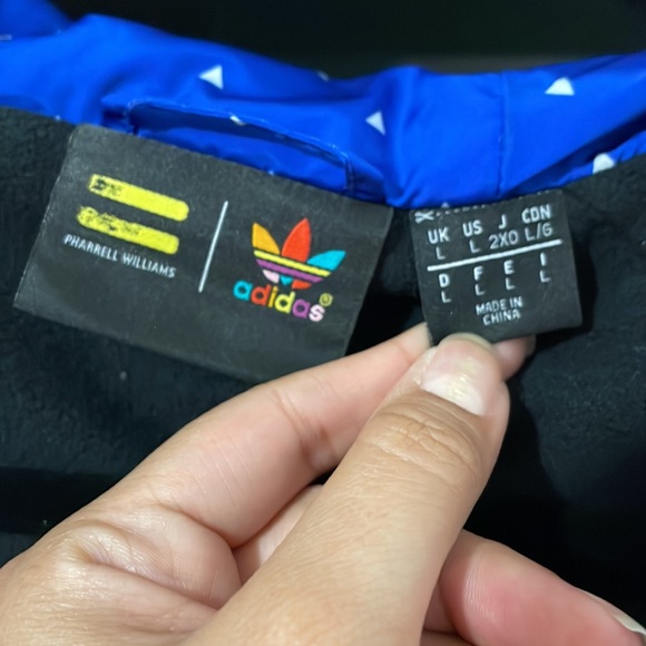 Adidas x Pharrell Williams jacket size Large - Picture 2 of 8